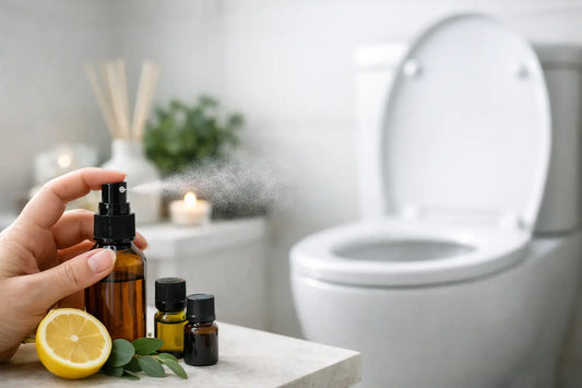 Ätherisches Ölspray im WC richtig nutzen