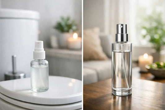 Toilettenspray oder Raumspray: der Unterschied
