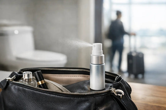 Toilettenspray für unterwegs, ganz diskret