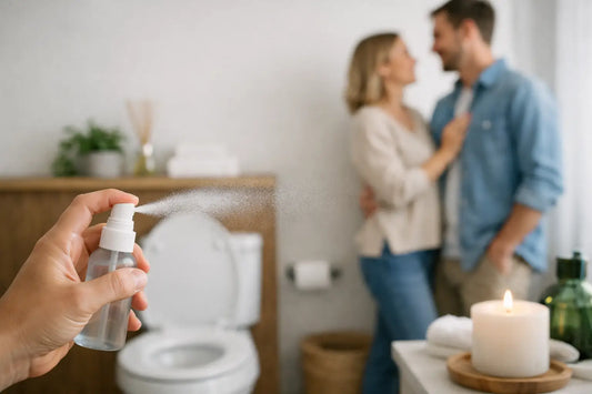 Toilettenspray für die gemeinsame Wohnung