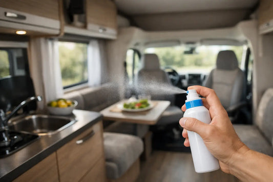 Geruchsspray im Wohnmobil richtig anwenden