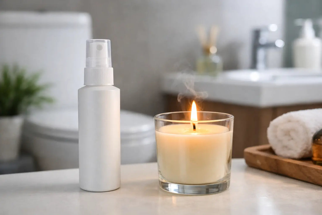 Toilettenspray oder Duftkerze im Badezimmer?