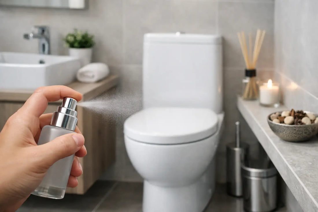 Toilettenspray fürs Gäste WC richtig nutzen