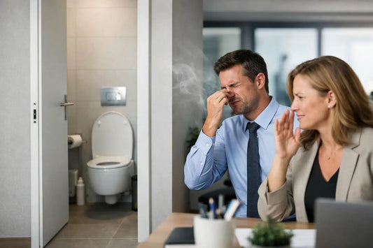 Geruchssicherheit auf Toilette im Büro
