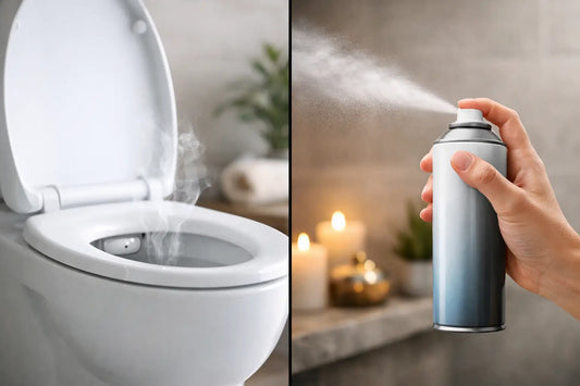 WC Geruchsschutz vs Raumspray im Vergleich
