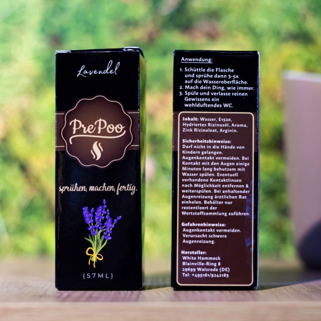 PrePoo Doppelpack | Lavendel oder Grapefruit