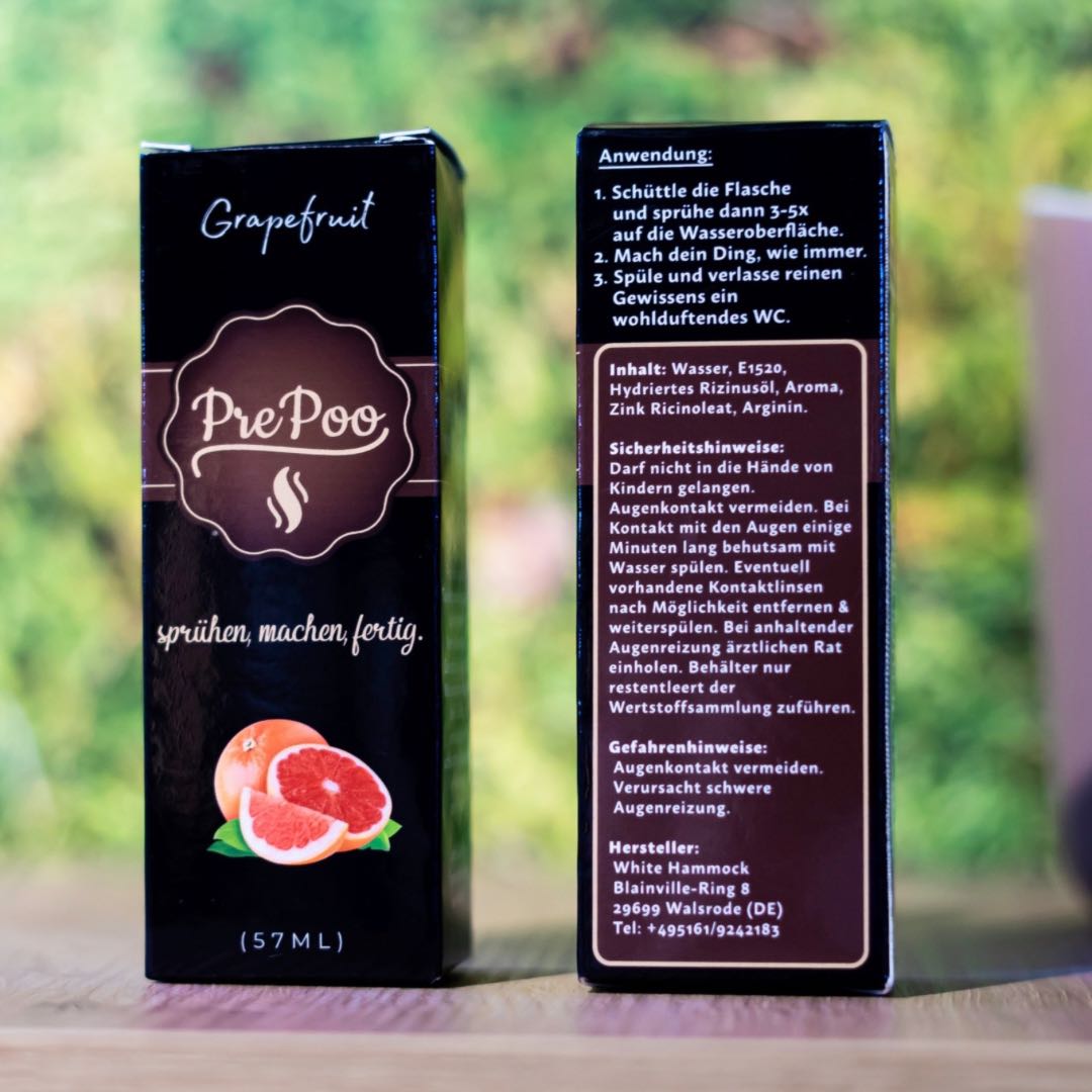 PrePoo Doppelpack | Lavendel oder Grapefruit